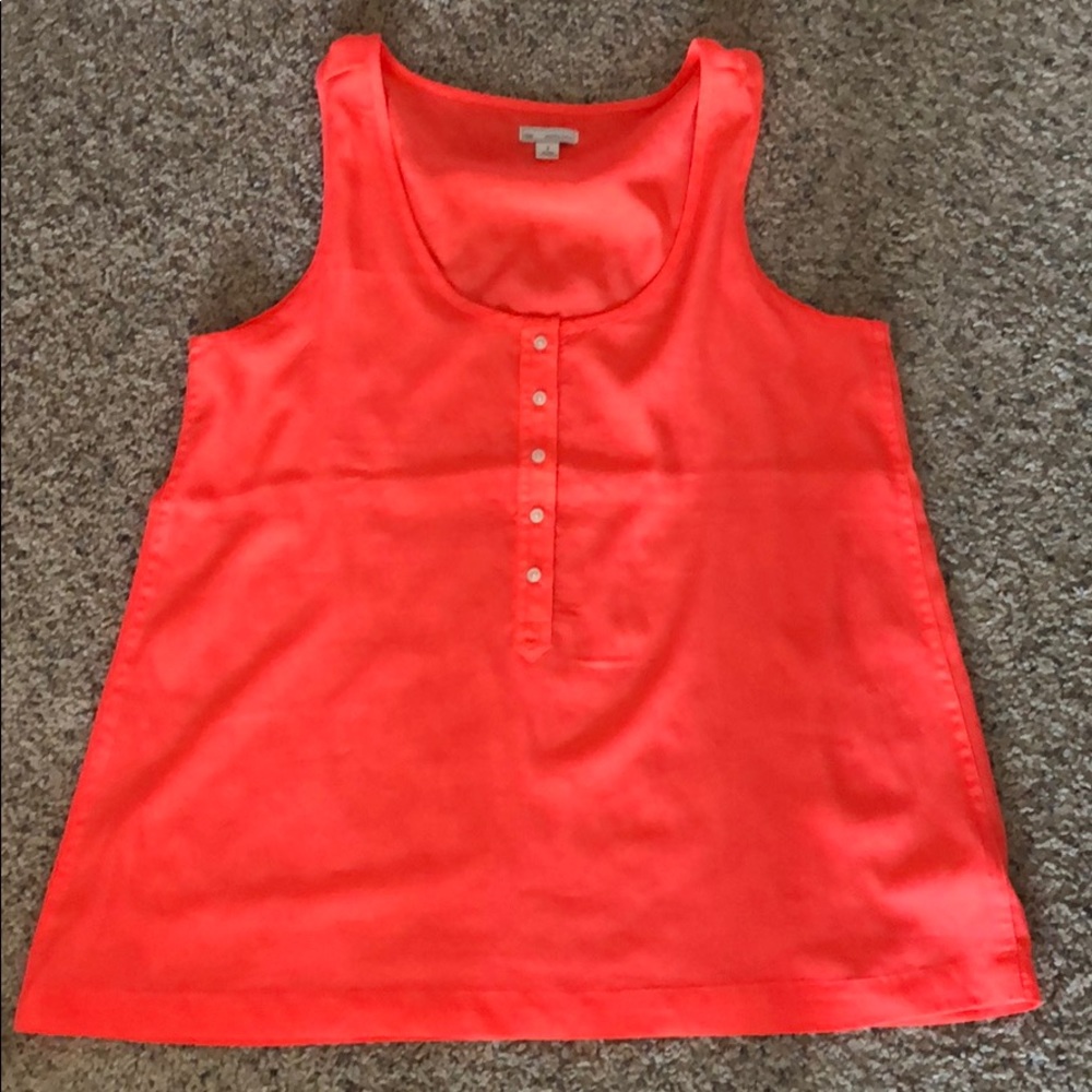 Gap Hot Pink Silk Tank